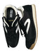 Tretorn Shoe Size 9M Black & White Suede & Canvas Lace Up Athletic Sneakers Black & White / 9M