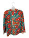 Powder Size L Teal & Orange Modal Long Sleeve Animals Shorts Pajamas Teal & Orange / L