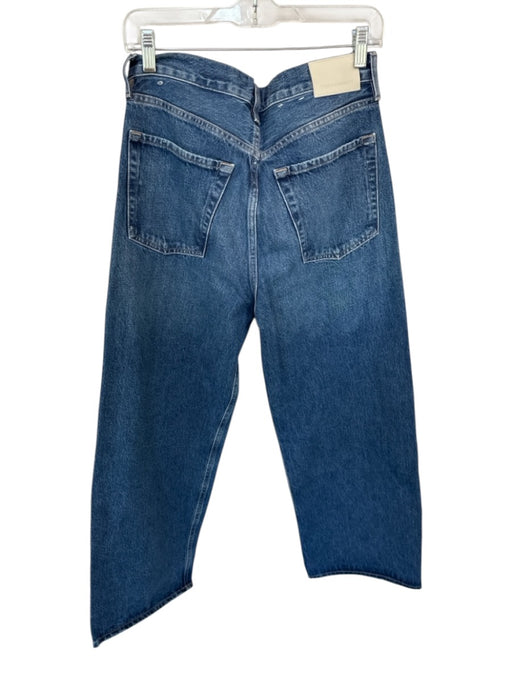 Citizens of Humanity Size 28 Med Light Wash Cotton High Waist Barrel Leg Jeans Med Light Wash / 28
