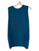 Kaarem Size M Teal Polyester Sleeveless Shoulder Zip Shift Dress Teal / M