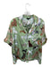 Karen Mabon Size M Green & Brown Polyester Short Sleeve Dog Drawstring Short Set Green & Brown / M