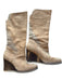 Ugg Shoe Size 9 Camel Suede Shearling Lined Wedge Over the Knee Boots Camel / 9