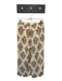 J. Crew Size MP Cream & pink Viscose Elastic Waist Flowers Wide Leg Pants Cream & pink / MP