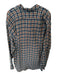 Onward Reserve Size XXL Navy & Red Cotton Plaid Flannel Men's Shirt Navy & Red / XXL