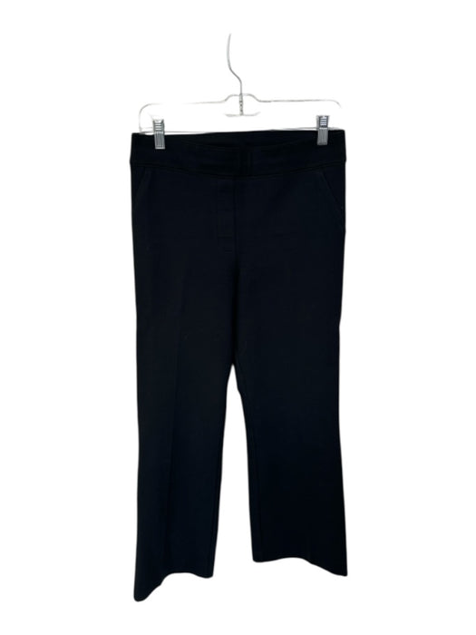 Spanx Size M Black Rayon Elastic Waist Pocket Designs Stiching detail Pants Black / M