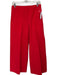 Spanx Size M Red Rayon Elastic Waist Pocket Designs Stiching detail Pants Red / M