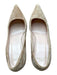 J Crew Shoe Size 8 Beige Suede Pointed Toe Stiletto Pumps Beige / 8