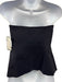 A.L.C. Size 8 Navy Viscose Blend Zip Close Button Front Sleeveless Top Navy / 8