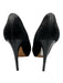 Giuseppe Zanotti Design Shoe Size 39 Black Leather open toe Suede Stiletto Heels Black / 39
