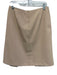 Marc Jacobs Size 8 nude Polyester & Silk Zip Back Pleat Skirt nude / 8