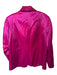 Crosby Size XS Magenta Polyester Long Sleeve One Button Blazer Jacket Magenta / XS