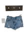 Agolde Size 26 Light Wash Organic Cotton High Waist Button Fly Cut Off Shorts Light Wash / 26