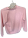 Smith & Quinn Size S Baby Pink Polyester Blend Long Sleeve V Neck Athletic Top Baby Pink / S