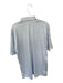 Collars & Co Size XL White & Blue Polyester Grid Dress Collar Men's Polo White & Blue / XL