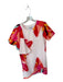Crosby Size XS Pink & Multi Polyester Blend Abstract Short Ruffle Detail Dress Pink & Multi / XS