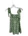 Smith & Quinn Size XS Lime & White Tie Straps Floral & Geometric short Dress Lime & White / XS