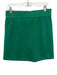 Spanx Size L Green & White Modal Blend Elastic Waist Piping Mid Rise Skort Skirt Green & White / L