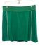 Spanx Size L Green & White Modal Blend Elastic Waist Piping Mid Rise Skort Skirt Green & White / L