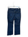 Madewell Size 28P Dark Wash Cotton Mid Rise Bootcut Cropped Jeans Dark Wash / 28P