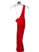 Meshki Size M Tomato Red One Shoulder Low Back Gown Tomato Red / M