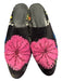 Artemis Shoe Size 41 Black Velvet Mule Heel Embroidered Western Shoes Black / 41