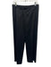 Escada Size 36 Black Wool & Rayon Mid Rise Straight Trouser Pants Black / 36