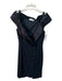 Nipon Boutique Size 12 Black Satin Sleeveless Off Shoulder Dress Black / 12