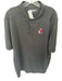Nike Size XL Black Polyester UGA Quarter Button Athletic Men's Polo Black / XL
