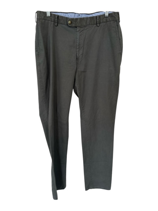 Peter Millar Size 35 Olive Pima Cotton Pockets Zip Fly Men's Pants Olive / 35