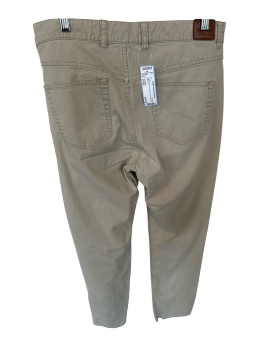 Peter Millar Size 35/34 Light Khaki Pima Cotton Zip Fly Men's Pants Light Khaki / 35/34