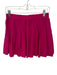 Alo Size M Magenta Polyester Blend Waist Band Pleated Athletic Skort Magenta / M