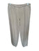Vuori Size S Bone Cotton Blend Drawstring Jogger Athletic Pants Bone / S
