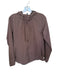 Vuori Size M Light Brown Polyester Blend Hood Full ZIp Athletic Jacket Light Brown / M
