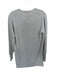 Scott & Charters Size M Light Gray Cashmere Long Sleeve Side Slits Sweater Light Gray / M