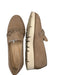 Alex Marie Shoe Size 7 Taupe & Cream Suede Platform Horsebit Loafers Taupe & Cream / 7