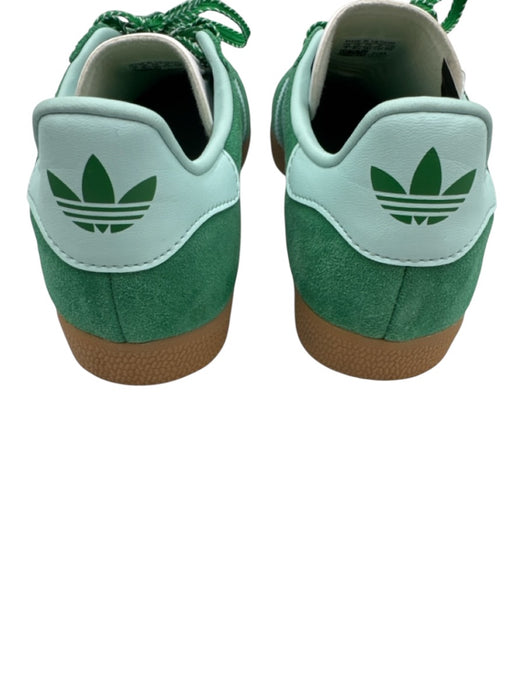 Adidas Shoe Size 7 Green & Light Blue Suede leather Low Top Gazelle Sneakers Green & Light Blue / 7