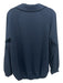 Tibi Size XS Navy Blue Triacetate Blend Elastic Waist Collared Top Navy Blue / XS