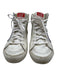 Golden Goose Shoe Size 42 White, Blue, Red Leather Upper Lace Up Star Sneakers White, Blue, Red / 42