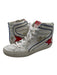 Golden Goose Shoe Size 42 White, Blue, Red Leather Upper Lace Up Star Sneakers White, Blue, Red / 42