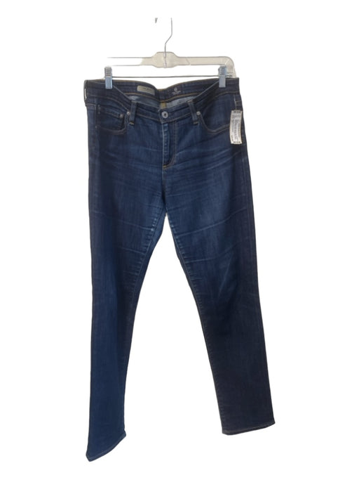 Adriano Goldschmied Size 31 Dark Wash Cotton Blend Mid Rise 5 Pocket Jeans Dark Wash / 31