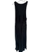 Daily Practice Size XS Black Sleeveless Ribbed Elastic Waist Maxi Dress Black / XS