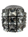 Karl Lagerfeld Shoe Size 6 White & Silver Rubber Round Toe Rhinestone Booties White & Silver / 6