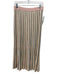 Zimmermann Size 1 Pink, Yellow & Green Viscose Blend Ribbed Elastic Waist Skirt Pink, Yellow & Green / 1