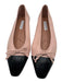 Aquazzura Shoe Size 38.5 Pink Leather Cap Toe Bow Tie Flat Shoes Pink / 38.5