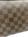 Louis Vuitton Brown Coated Canvas Damier Ebene Leather Accents Two Strap Bag Brown / MM