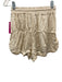 Shona Joy Size S Champagne Beige Lenzing Blend Satin Button Up Pajama Short Set Champagne Beige / S
