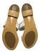 Jenni Kayne Shoe Size 36 Cream White Leather Upper Scrunch Detail Mule Sandals Cream White / 36