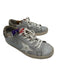 Golden Goose Shoe Size 35 Gray & Beige Leather Lace Up Low Top Sneakers Gray & Beige / 35