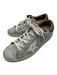 Golden Goose Shoe Size 35 Gray & Beige Leather Lace Up Low Top Sneakers Gray & Beige / 35