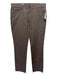 Onward Reserve NWT Size 36 Brown Cotton Blend Solid Khakis Men's Pants 36